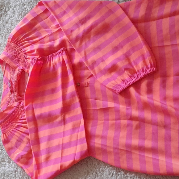 LILLY PULITZER Striped silk top size S - Picture 11 of 13